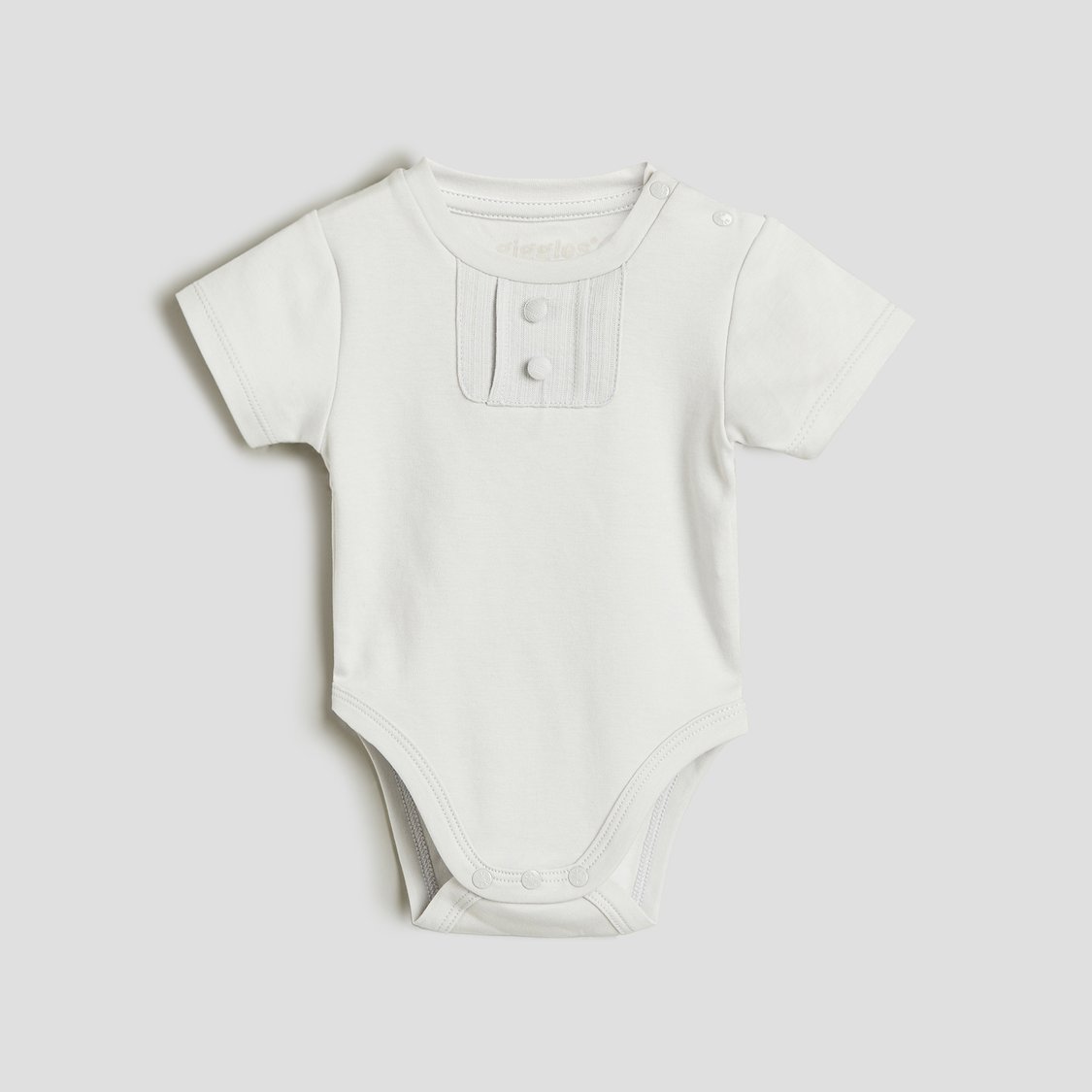Giggles Solid Bodysuits - Pack of 2