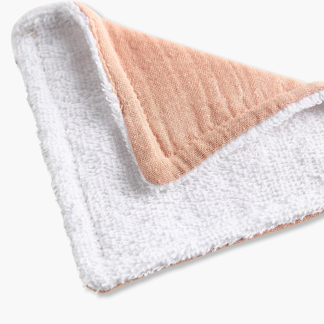 Giggles Textured Muslin Baby Face Wipes - Set of 4