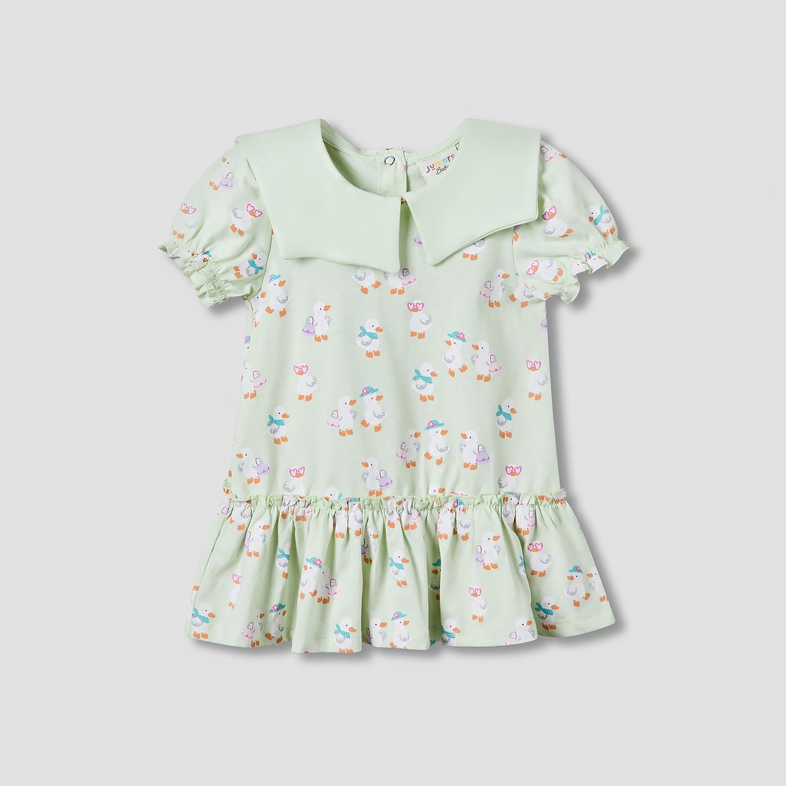 Juniors Duck Print Drop-Waist Dresses - Pack of 2