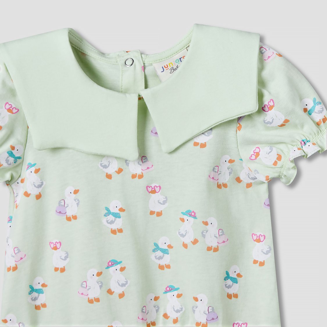 Juniors Duck Print Drop-Waist Dresses - Pack of 2