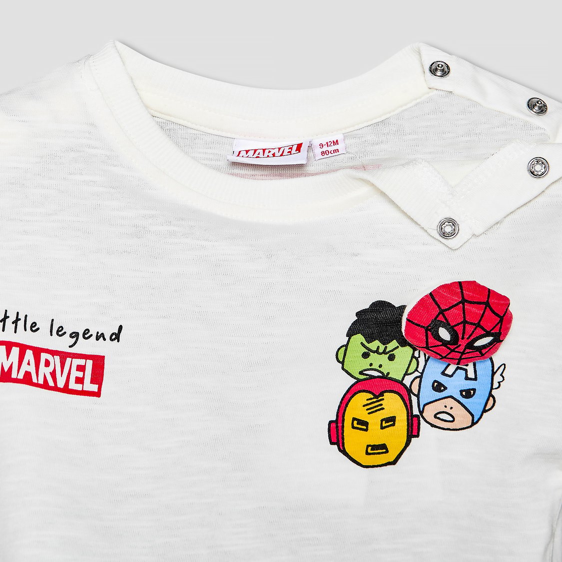 Juniors Avengers Print T-shirt and Shorts Set