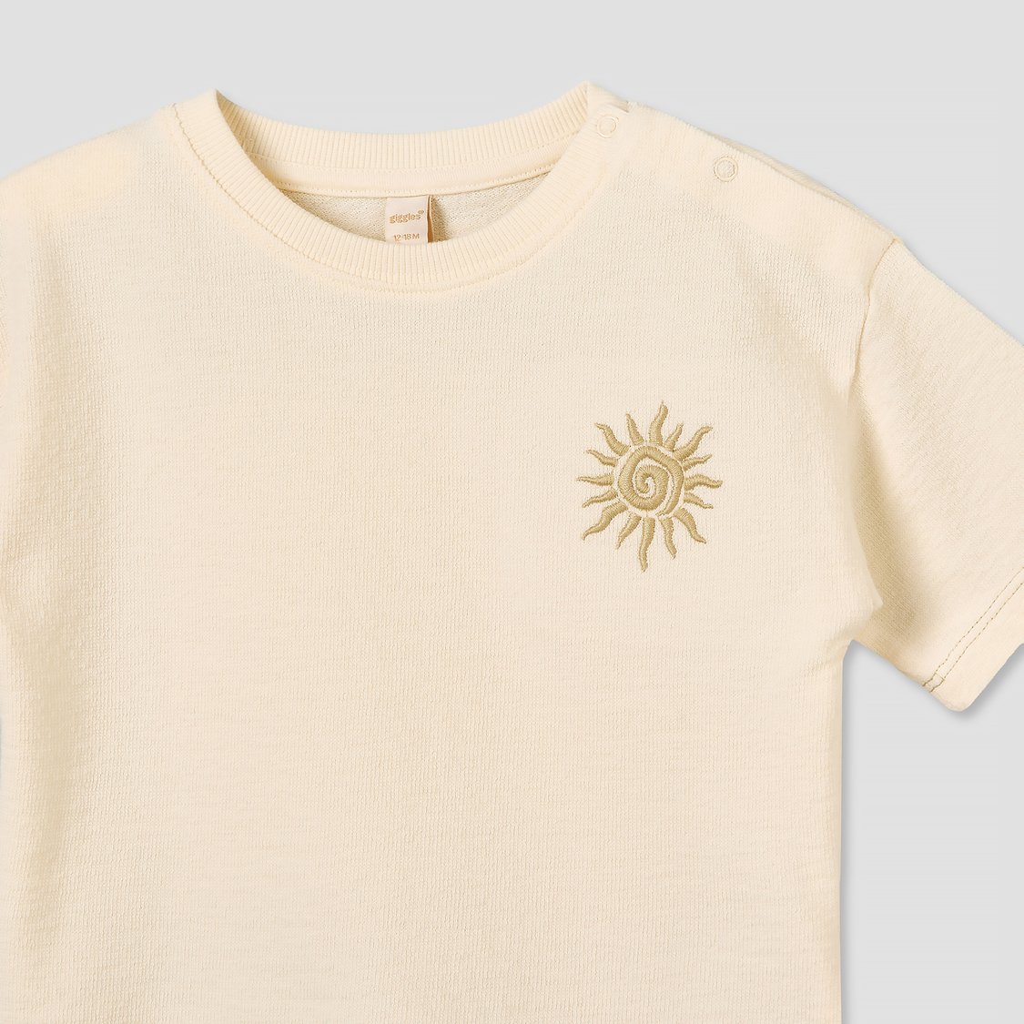Giggles Embroidered T-shirt