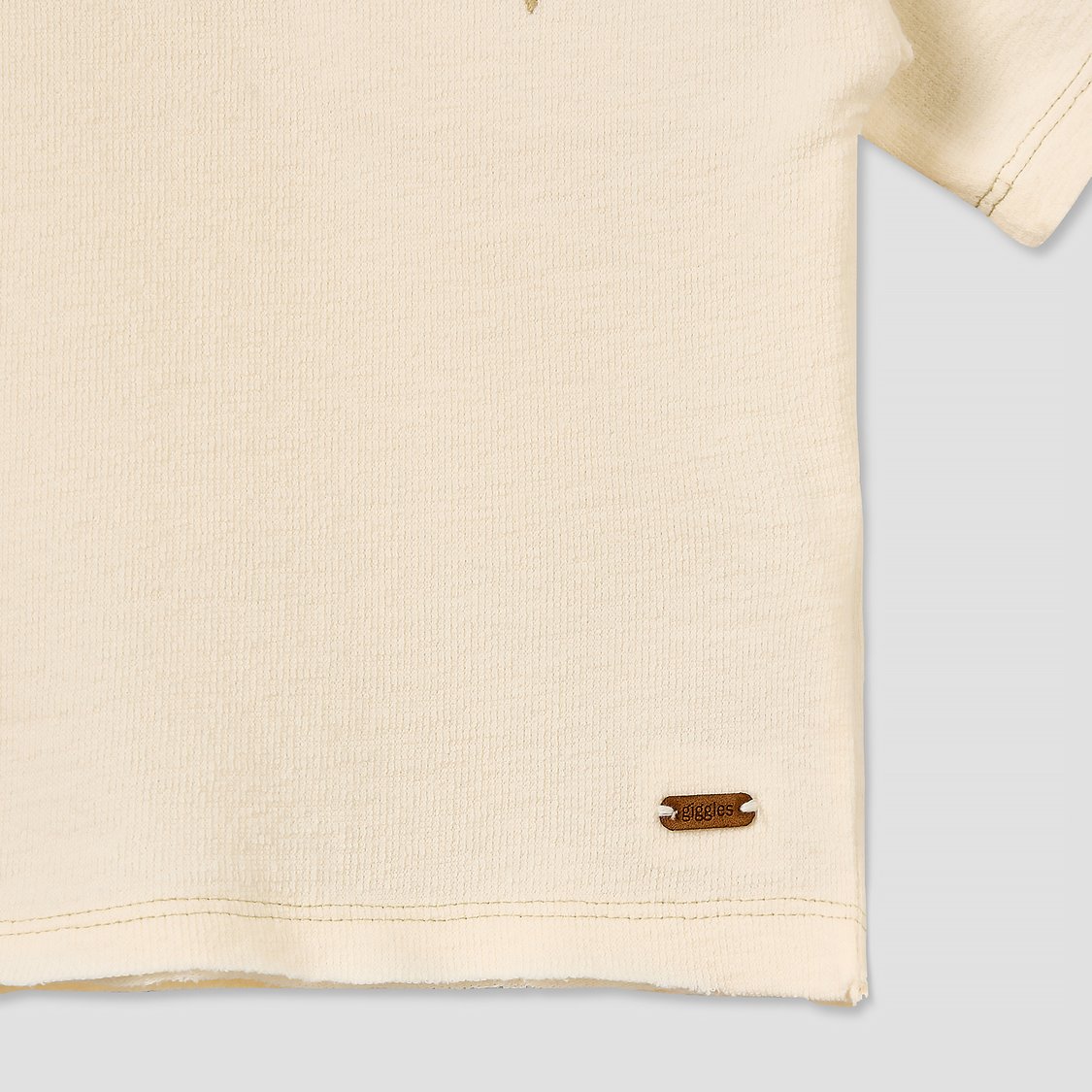 Giggles Embroidered T-shirt