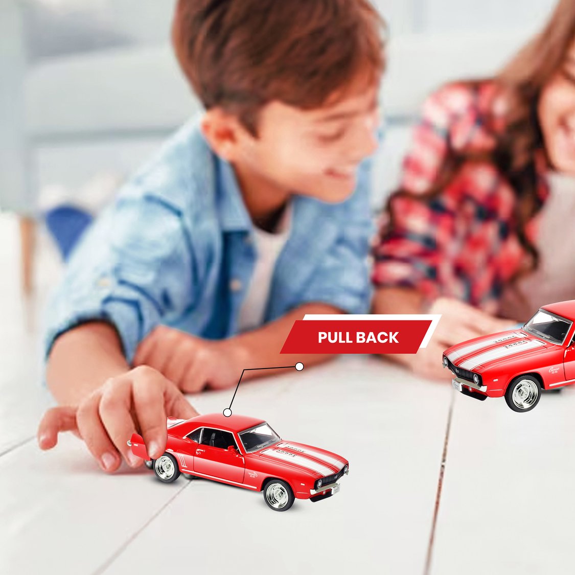 RMZ City Die Cast Chevrolet Camaro 1969 w Hologram Car