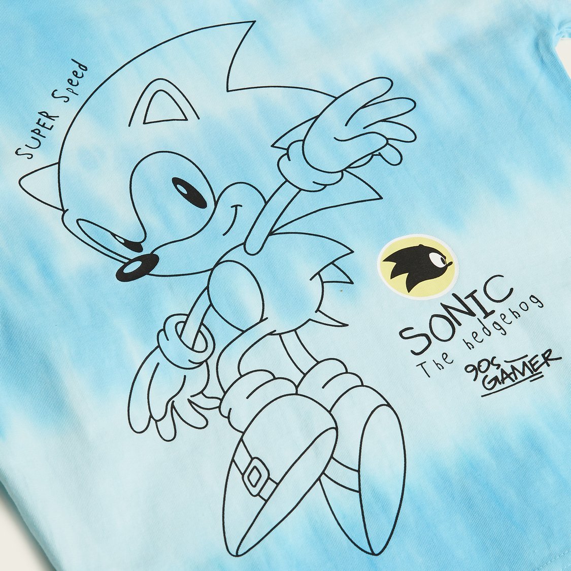 Juniors Sonic Printed T-shirt