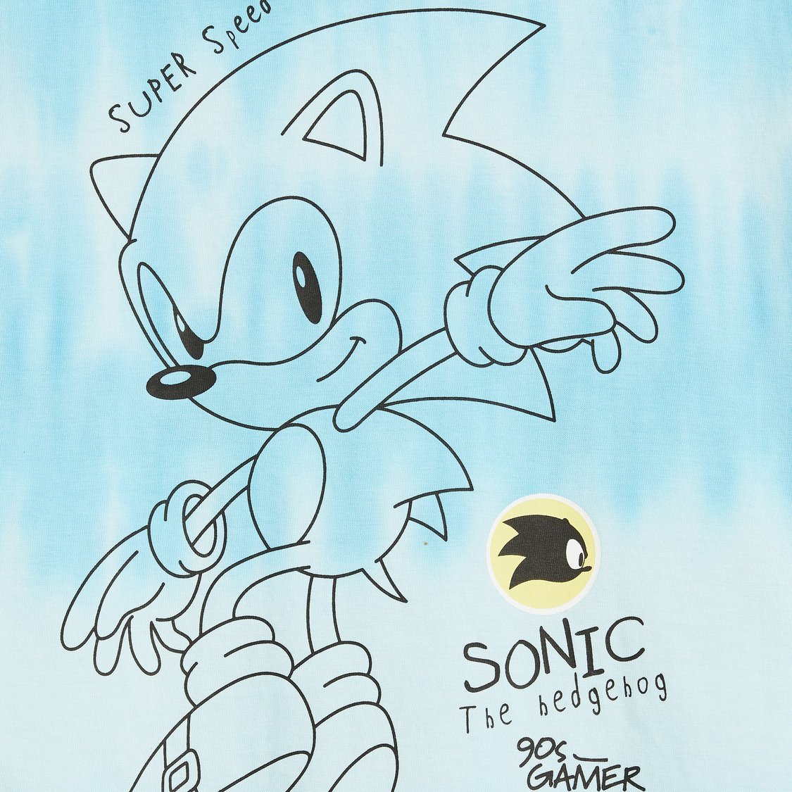 Juniors Sonic Printed T-shirt