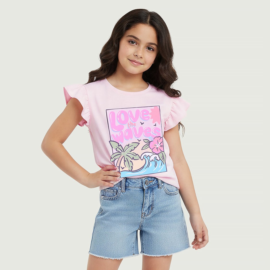 Juniors Graphic Print T-shirt