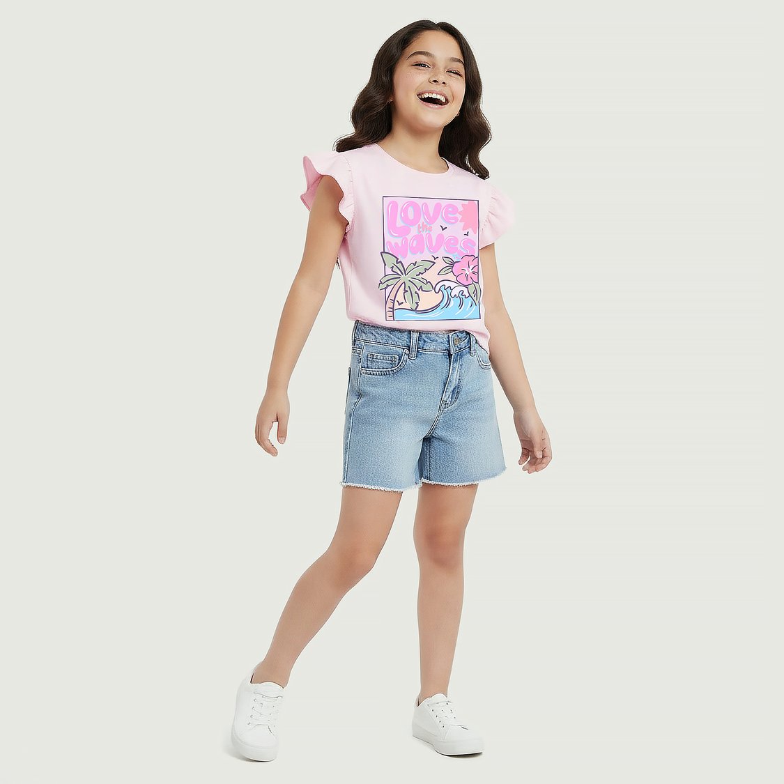 Juniors Graphic Print T-shirt
