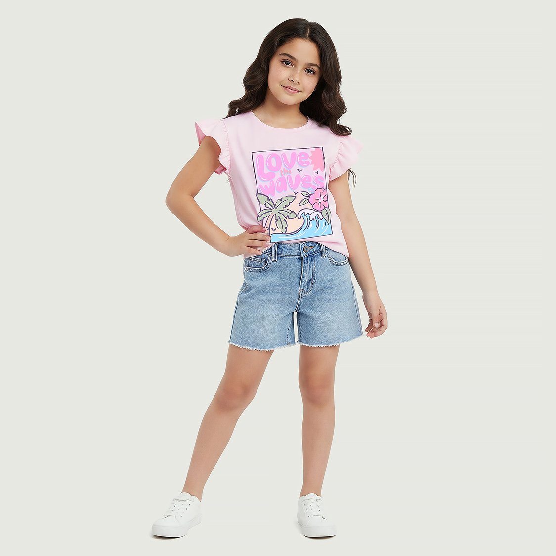 Juniors Graphic Print T-shirt