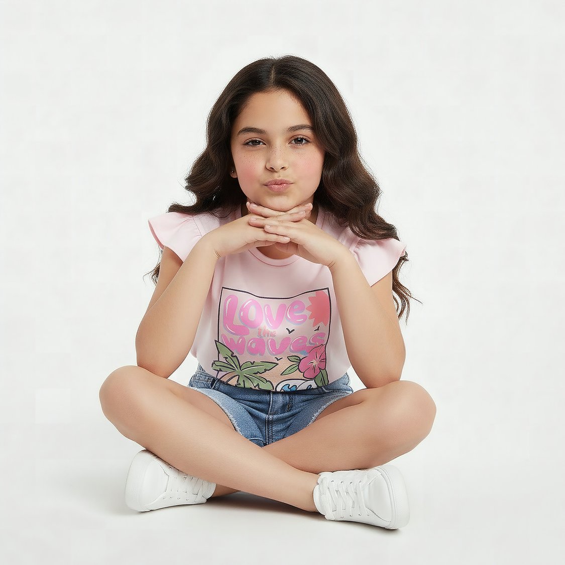 Juniors Graphic Print T-shirt