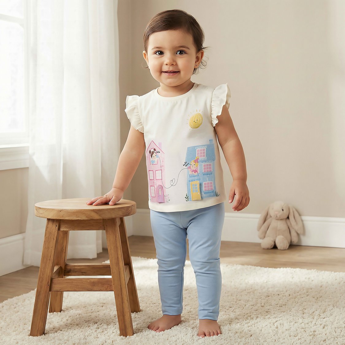 Juniors Graphic Print T-shirt