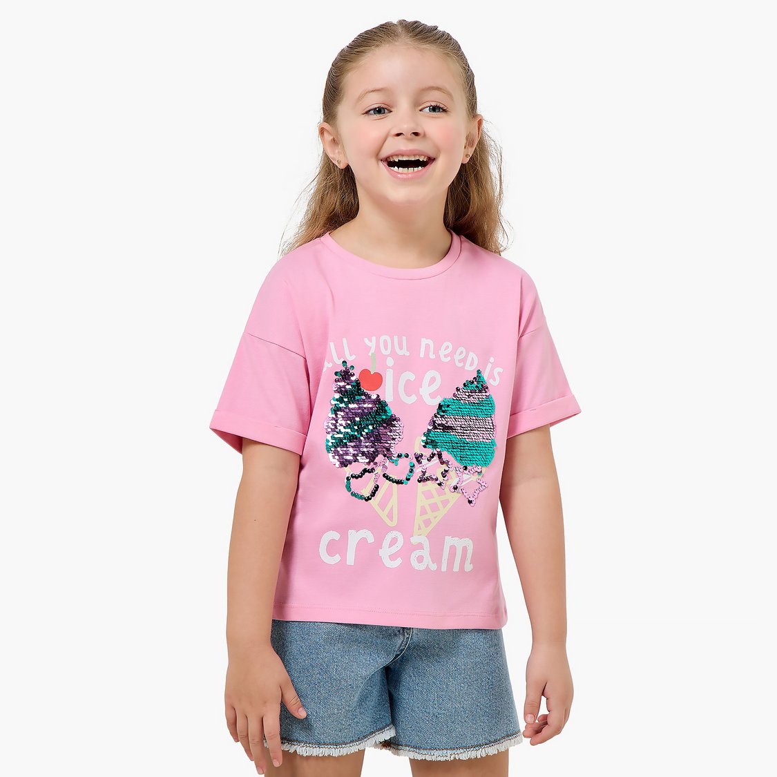 Juniors Embellishment T-shirt