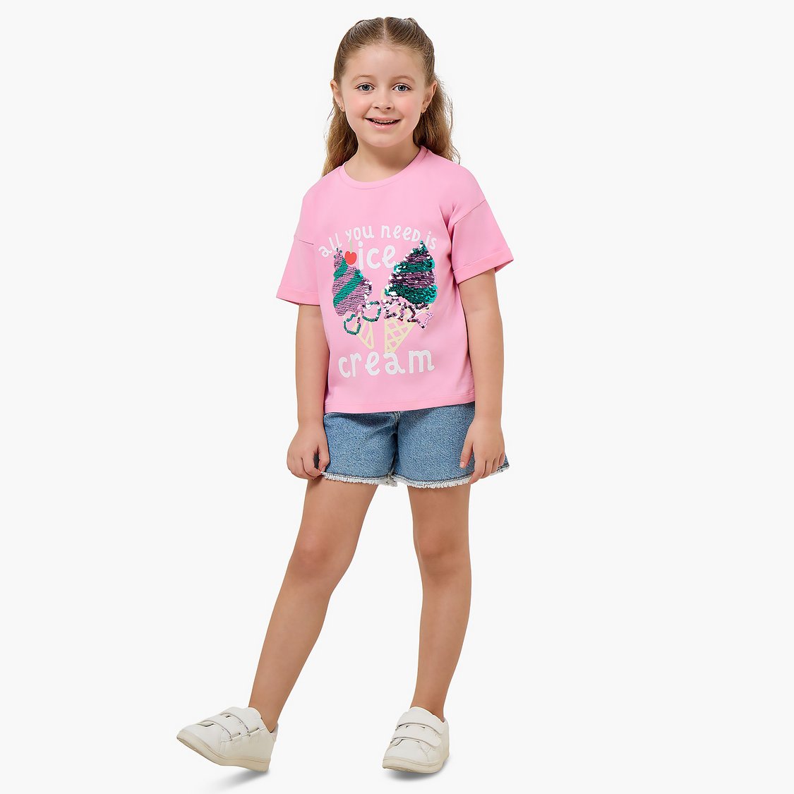 Juniors Embellishment T-shirt