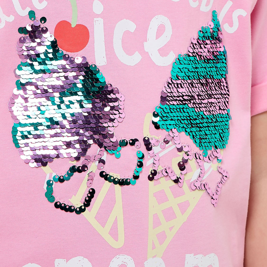 Juniors Embellishment T-shirt