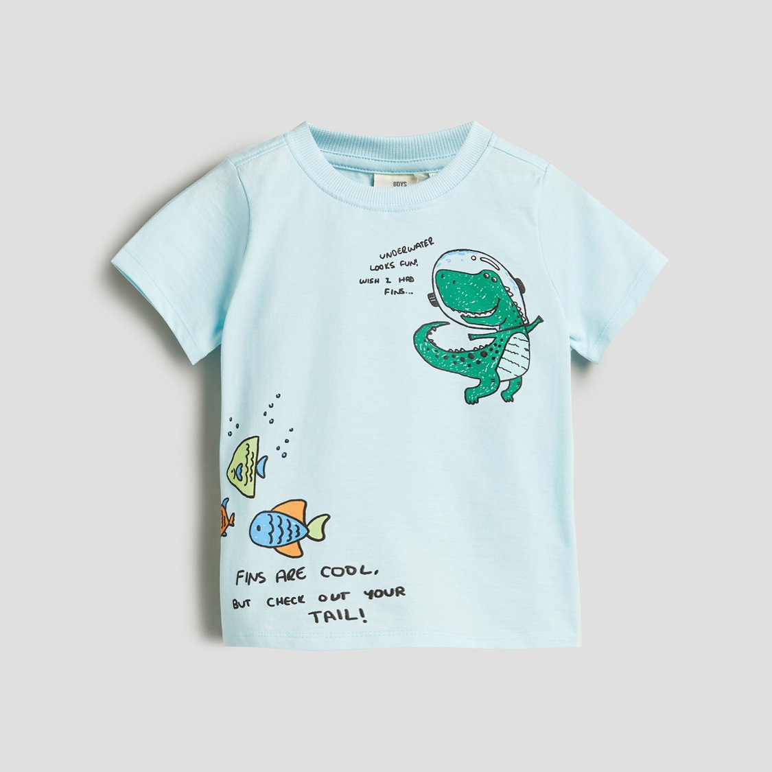 Juniors Dinosaur Print T-shirt