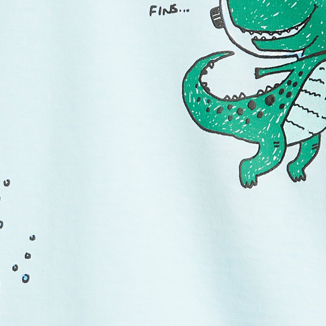 Juniors Dinosaur Print T-shirt