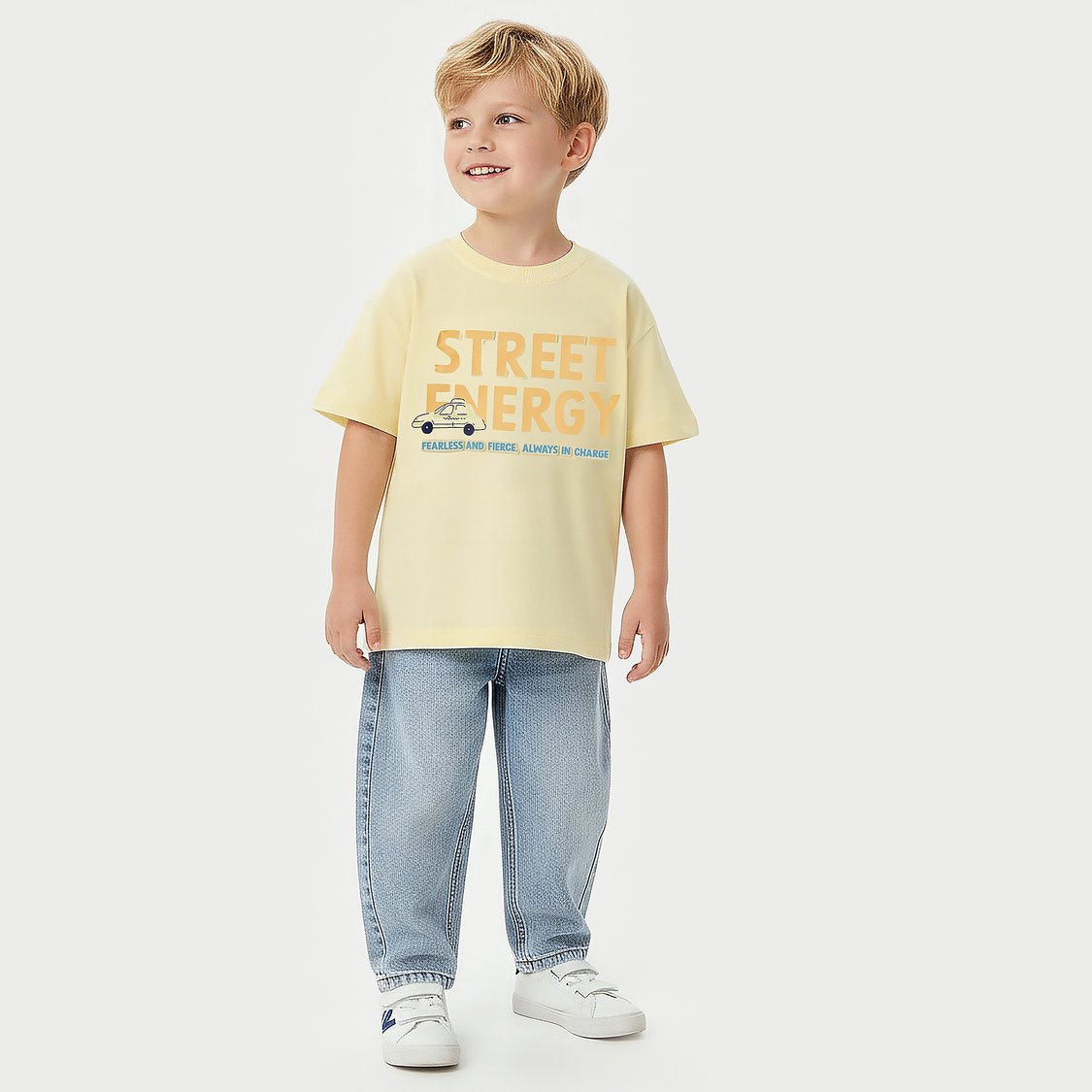 Juniors Typographic Print T-shirt