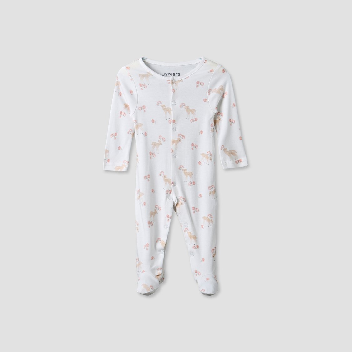 Juniors Printed Sleepsuit - Pack of 3