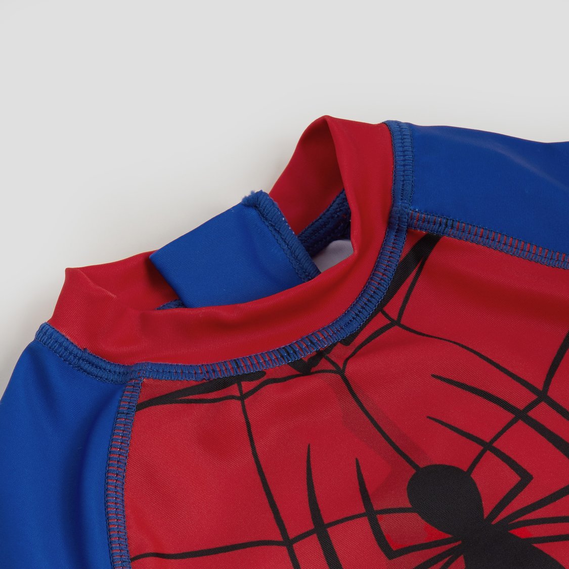 Juniors Spiderman Print Swimsuit