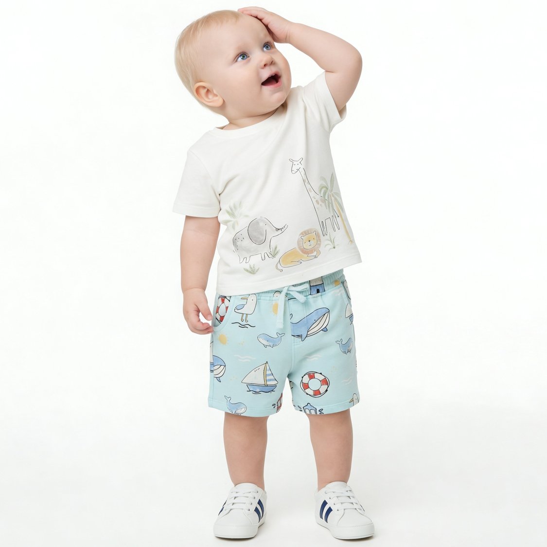 Juniors Printed Shorts