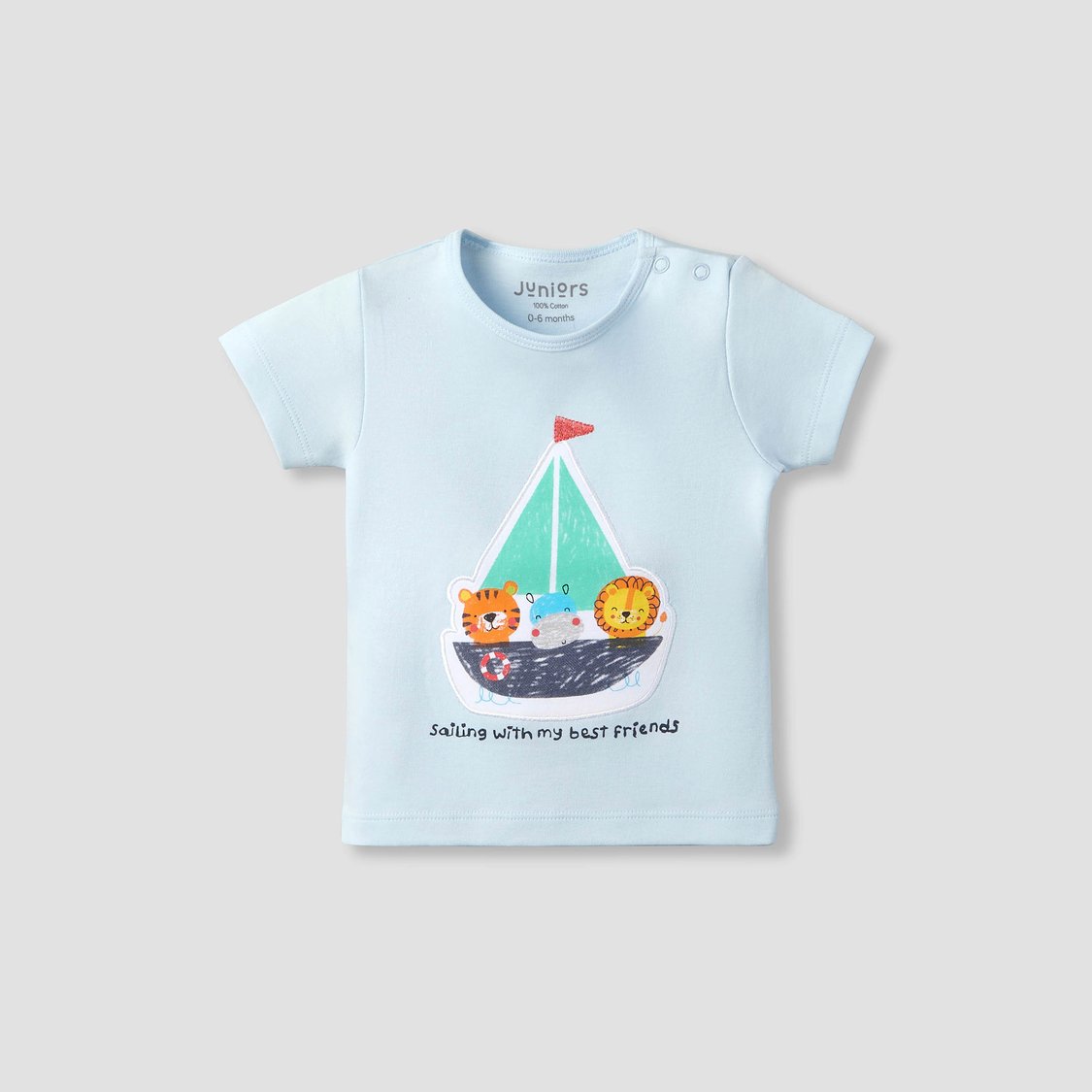 Juniors Applique T-shirt & Short Set