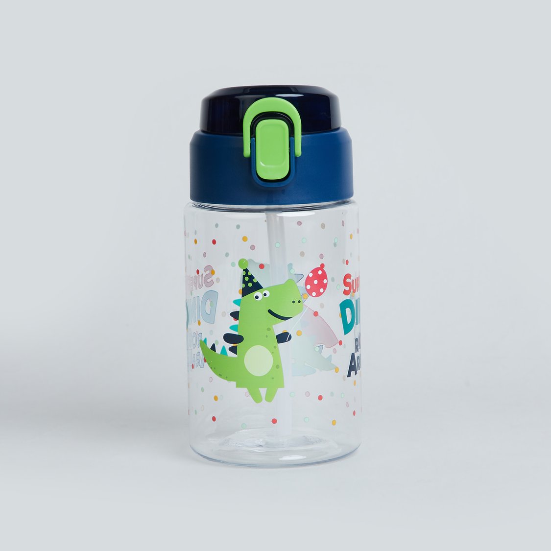 Juniors Dino Print Water Bottle Tritan - 450 ml