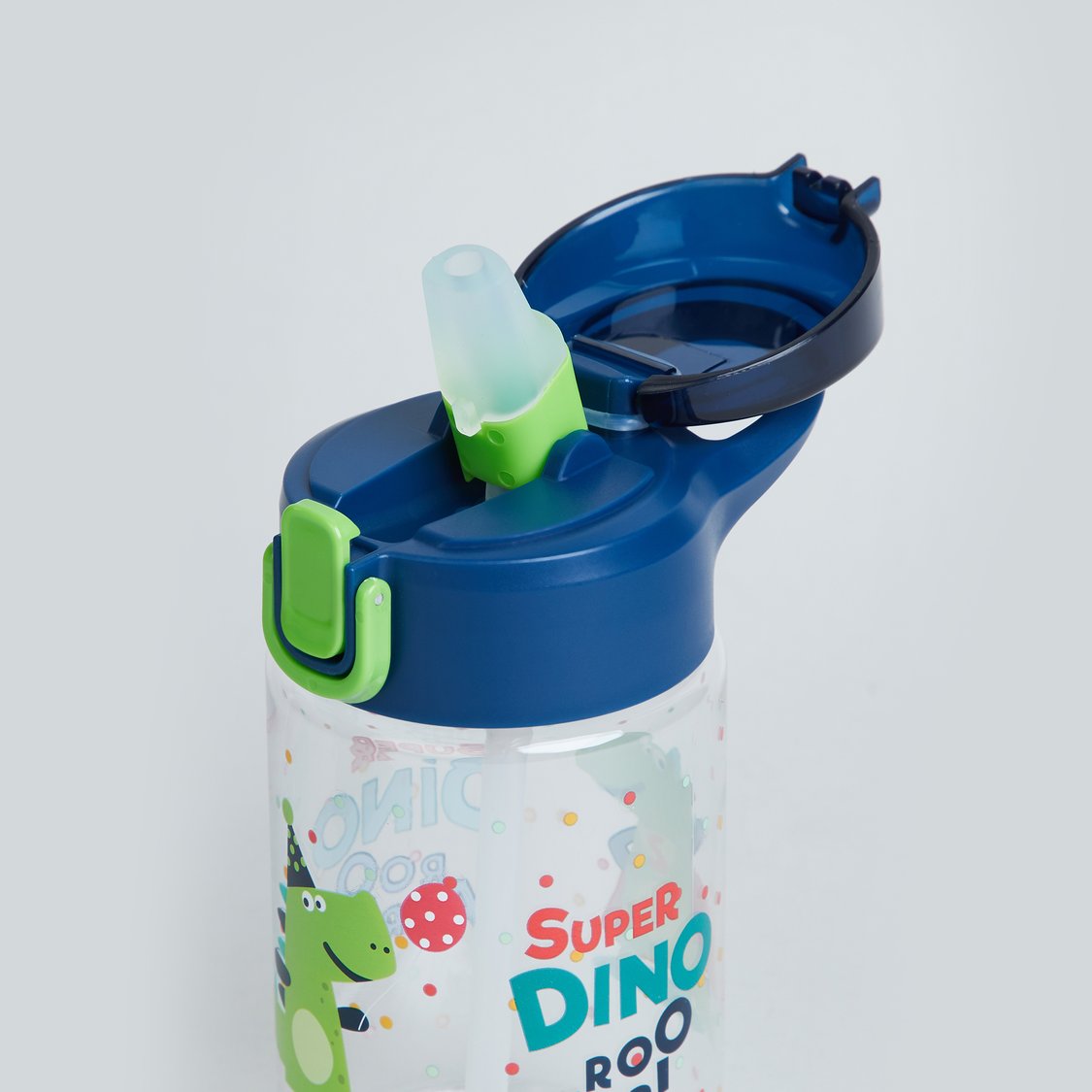 Juniors Dino Print Water Bottle Tritan - 450 ml