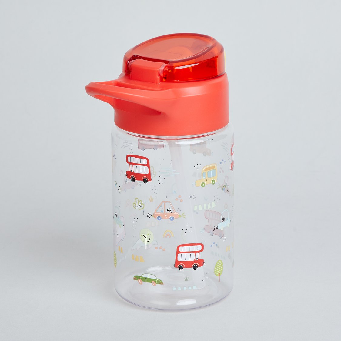 Juniors Vehicle Print Water Bottle Tritan - 450 ml