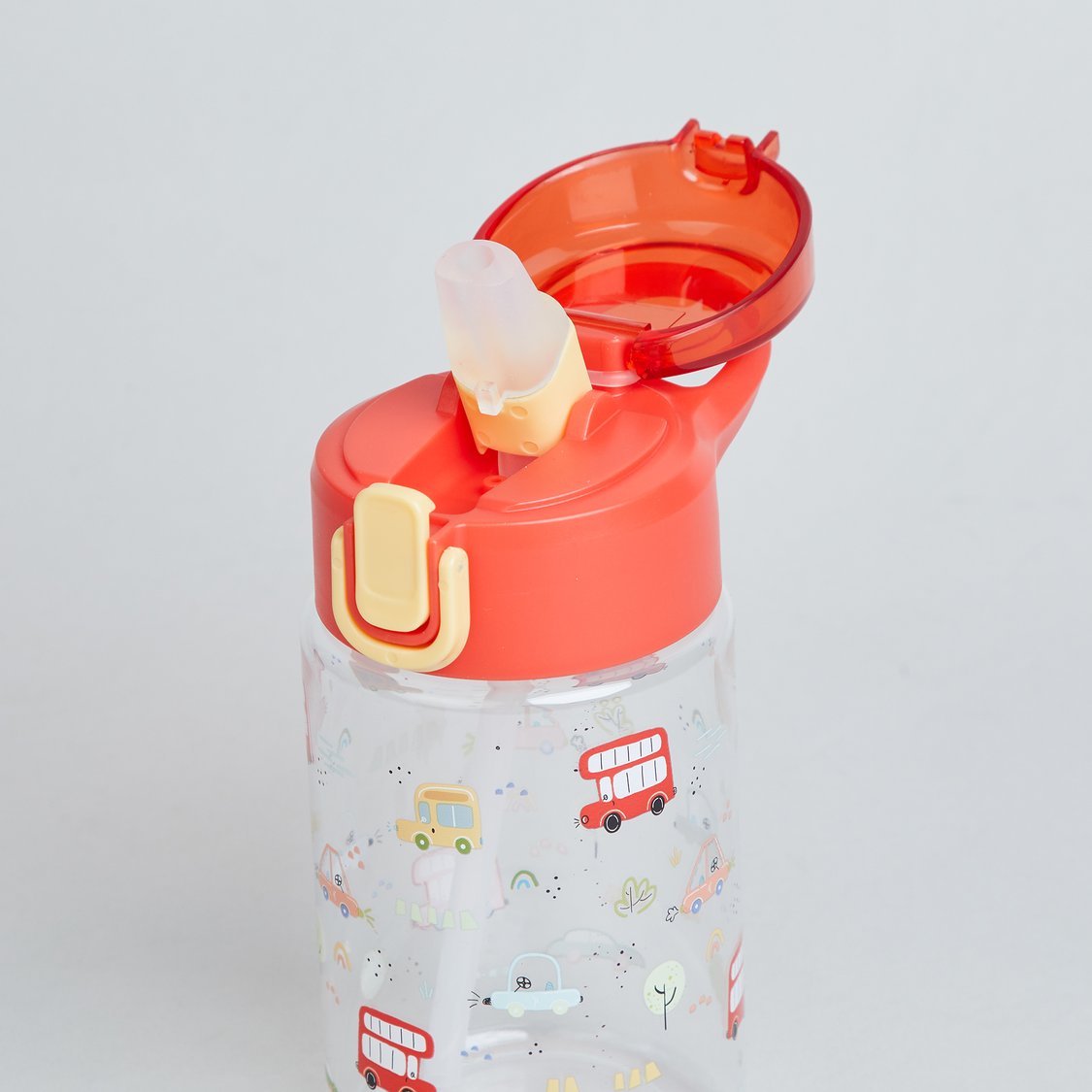 Juniors Vehicle Print Water Bottle Tritan - 450 ml