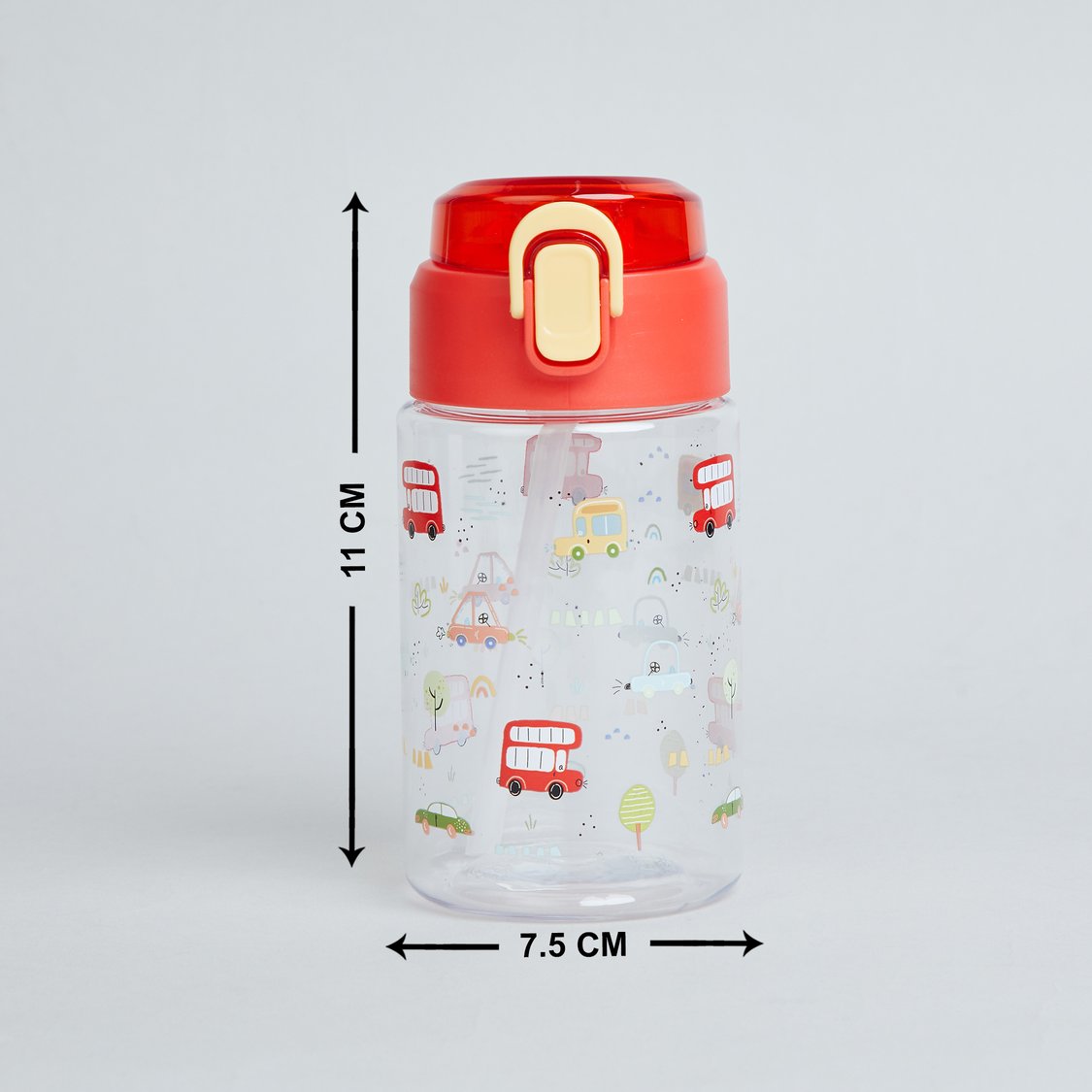 Juniors Vehicle Print Water Bottle Tritan - 450 ml