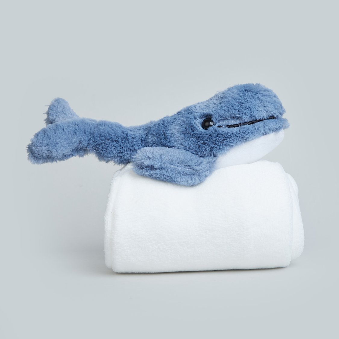 Juniors Blanket with Dolphin Toy