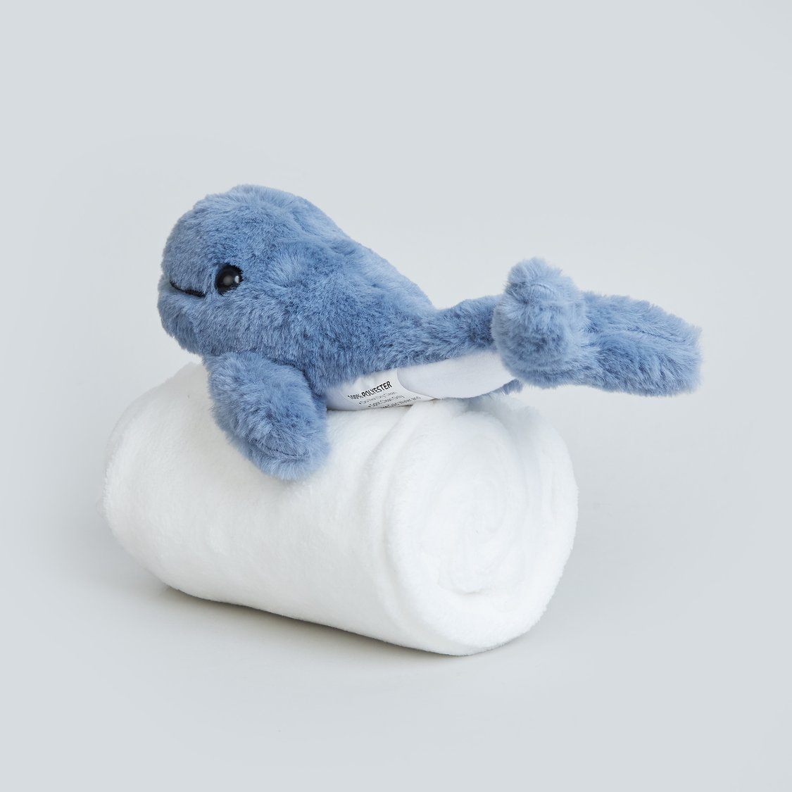 Juniors Blanket with Dolphin Toy