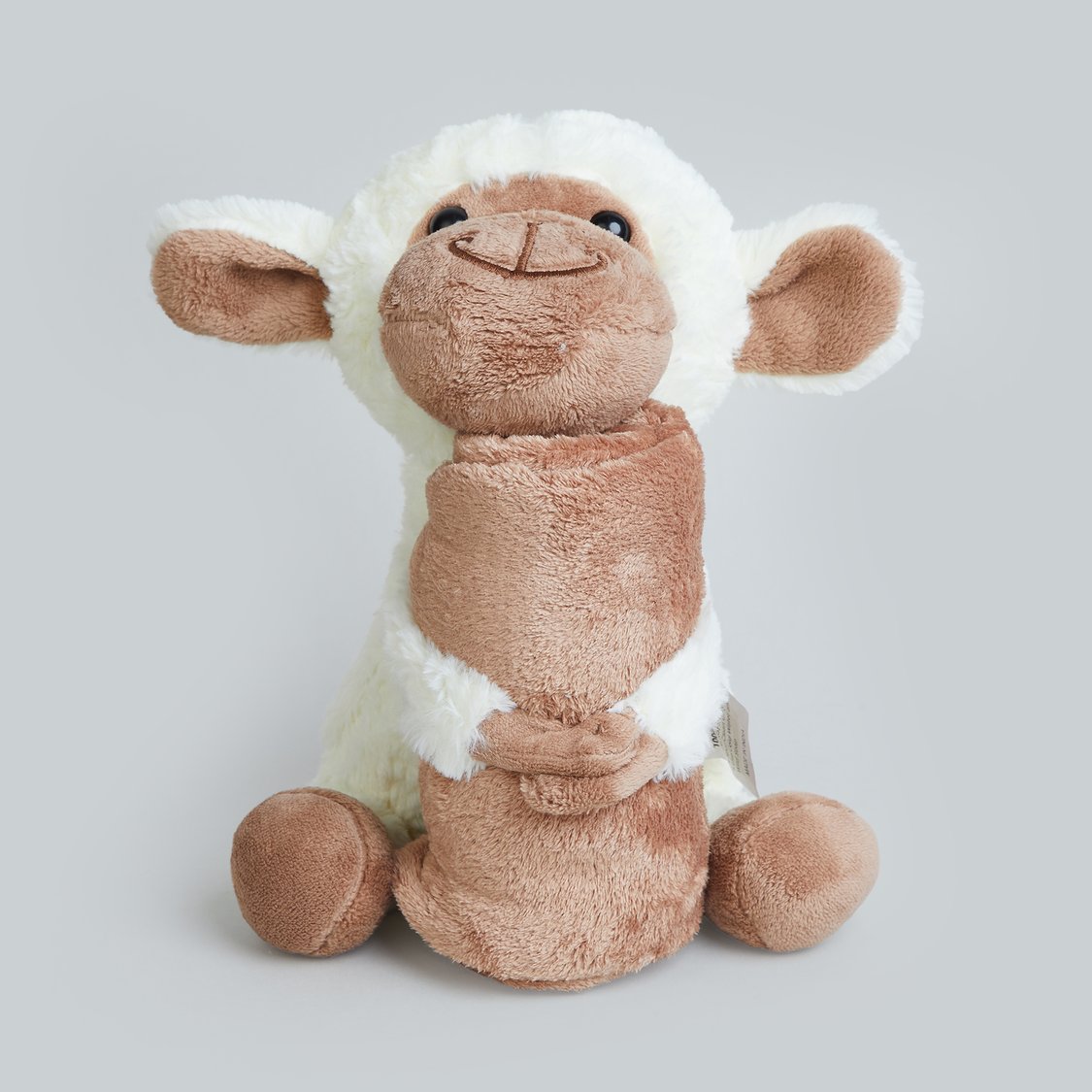 Juniors Blanket with Monkey Soft Toy