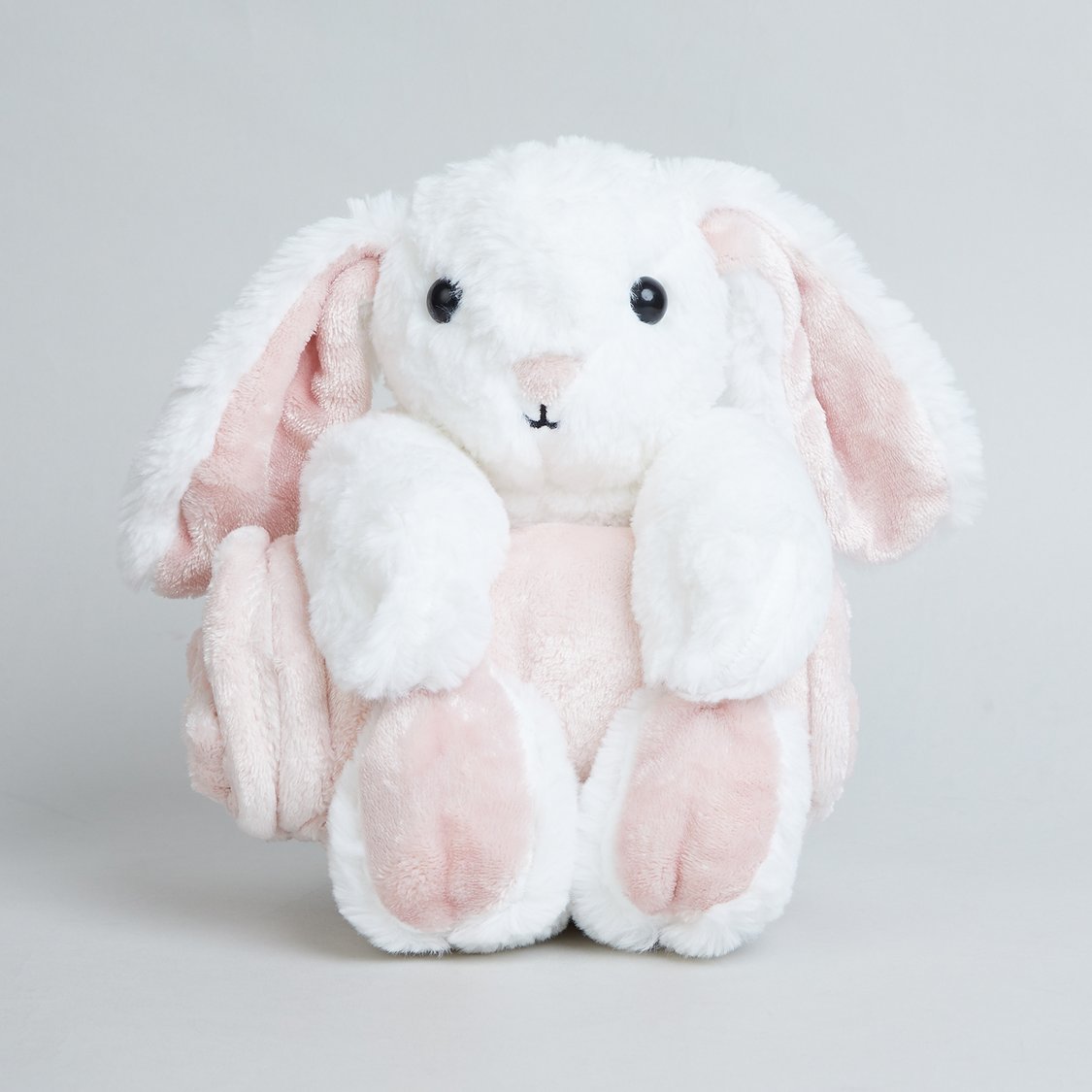 Juniors Blanket with Bunny Soft Toy