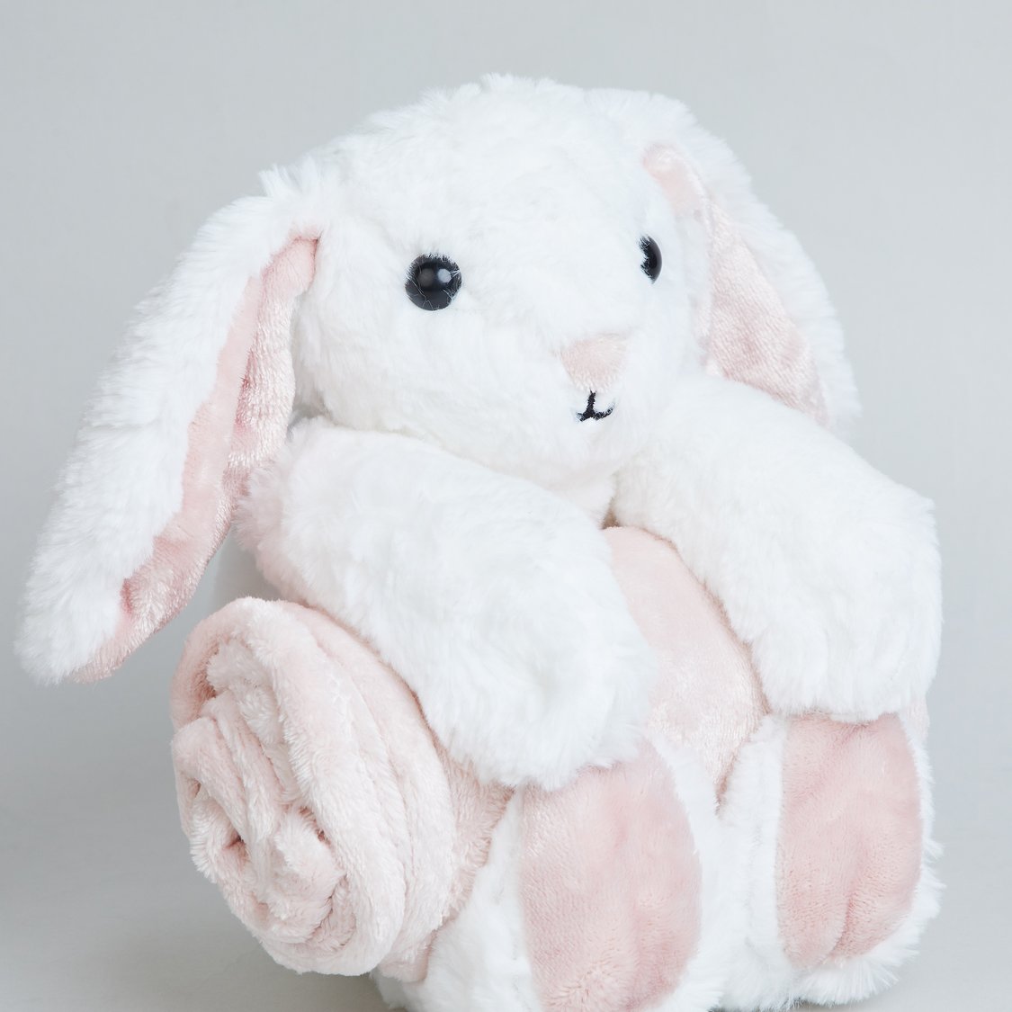 Juniors Blanket with Bunny Soft Toy
