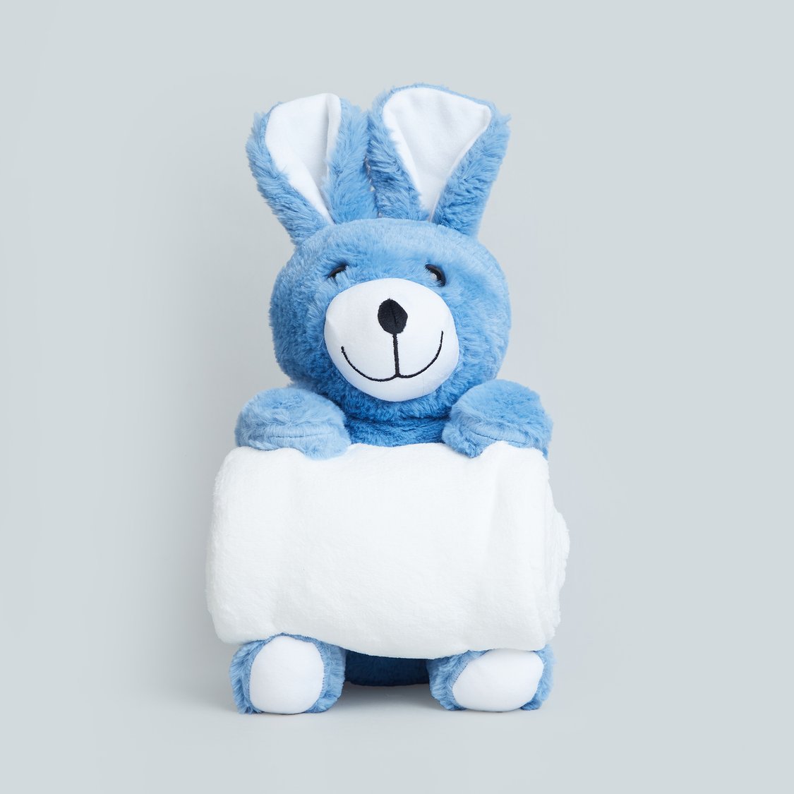 Juniors Blanket with Bunny Toy