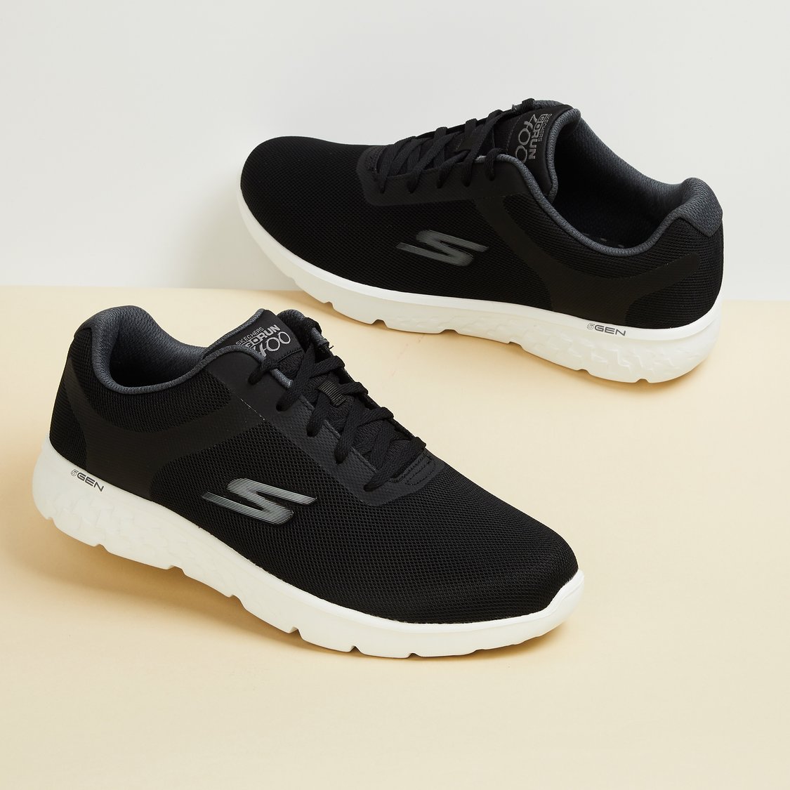 SKECHERS Go Run 400 Knitted Sports Shoes