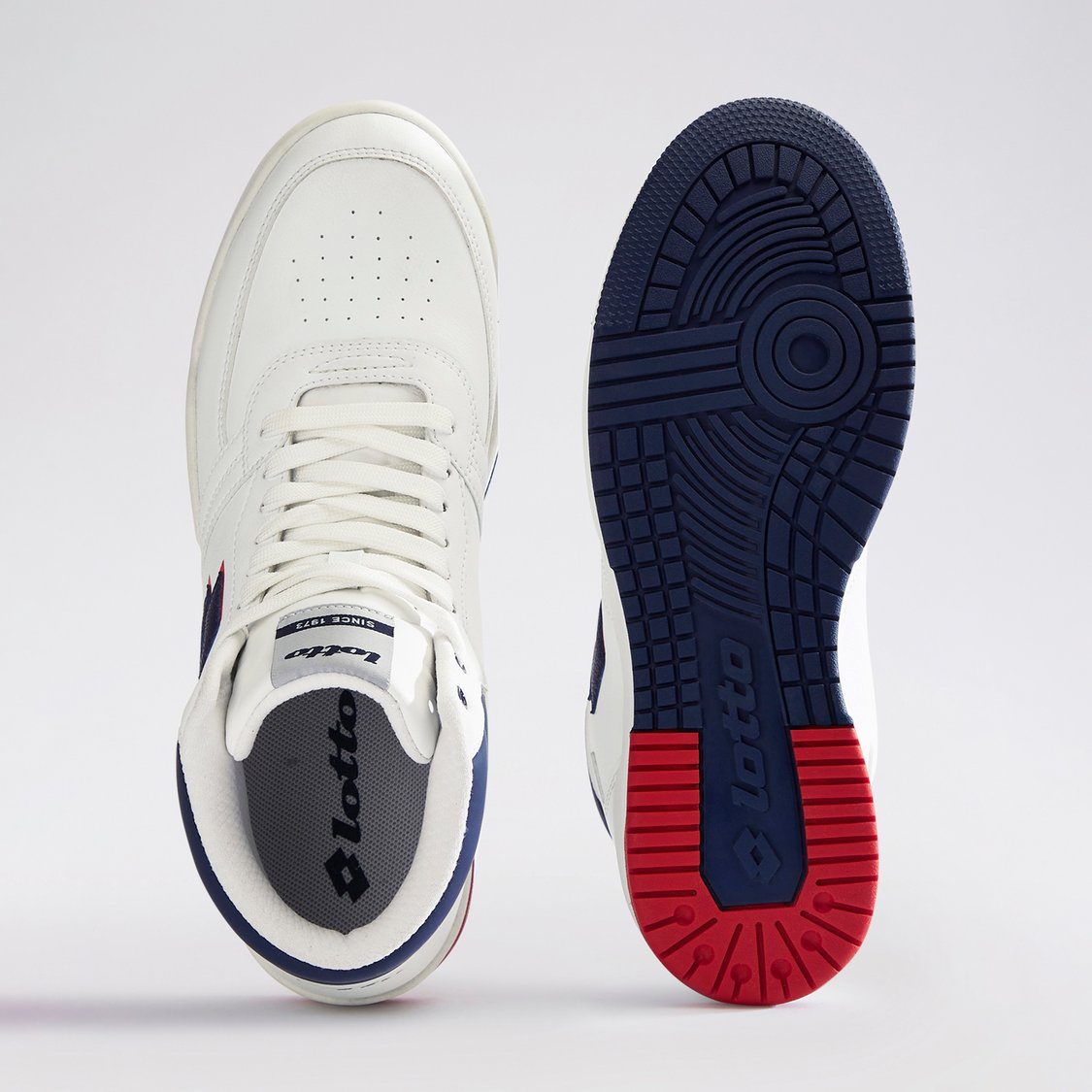 Buy LOTTO Hoop Star Citta High Top Sneakers from Lotto at just INR