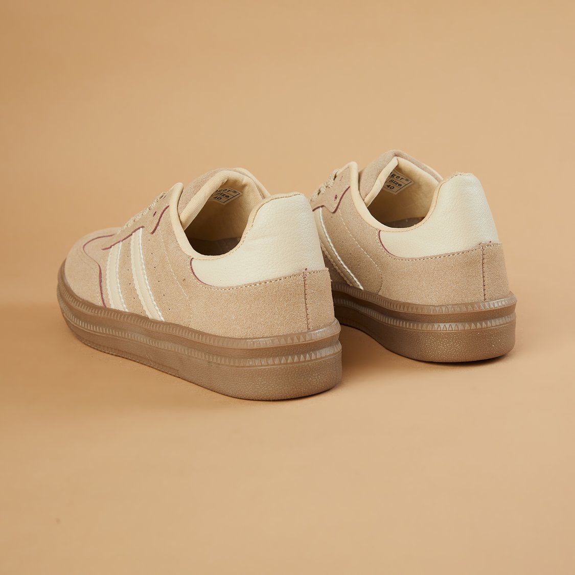Buy GINGER Striped Sneakers from Ginger at just INR 1699.0