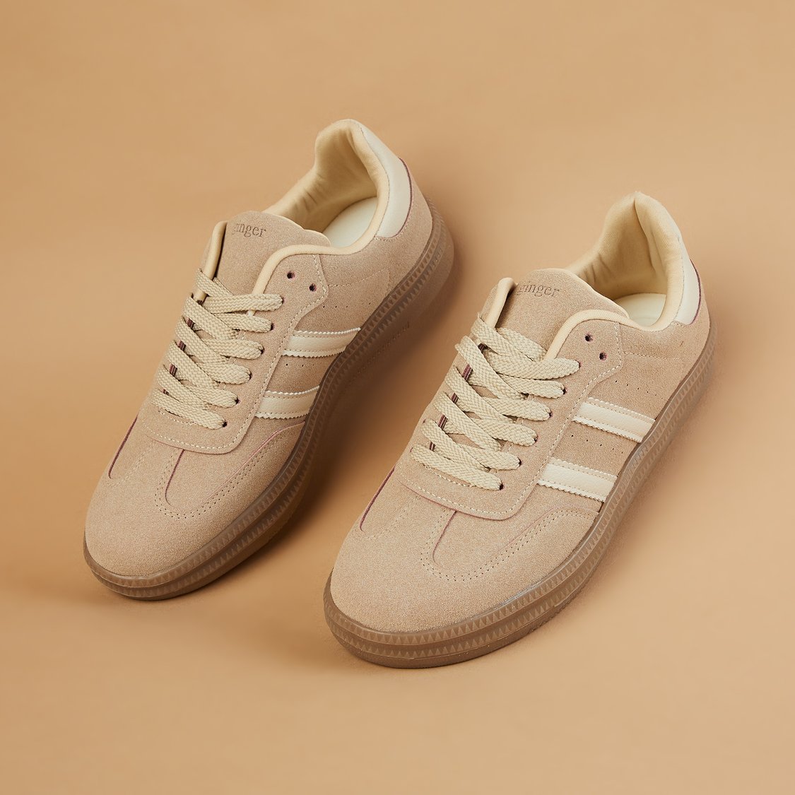 Rio❤︎︎　1223 Buy GINGER Striped Sneakers from Ginger at just INR 1699.0