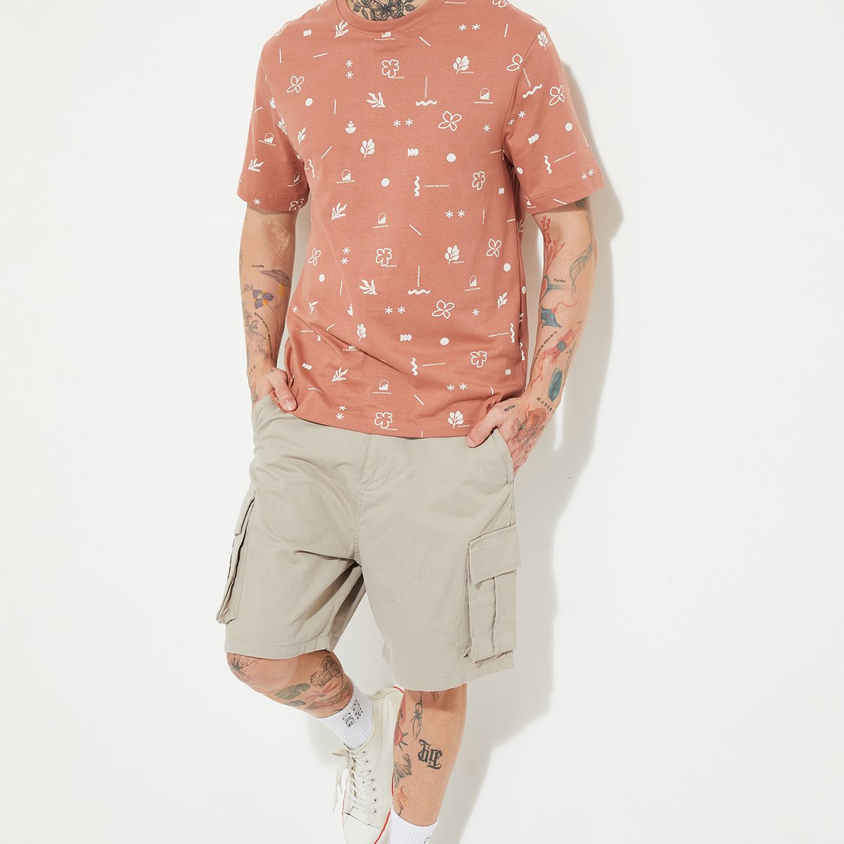 Buy URB_N Men Printed T-shirt Online at just Rs. 399.0