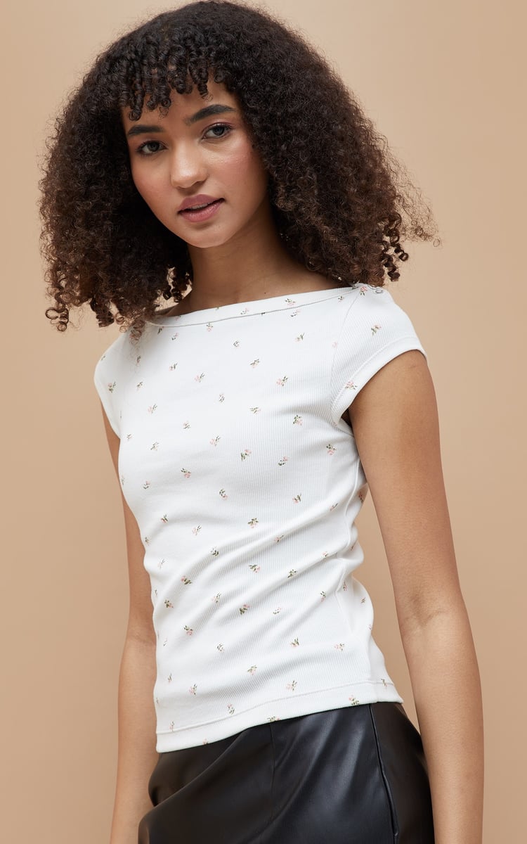 Buy GINGER Floral Print Top from Ginger at just INR 599.0