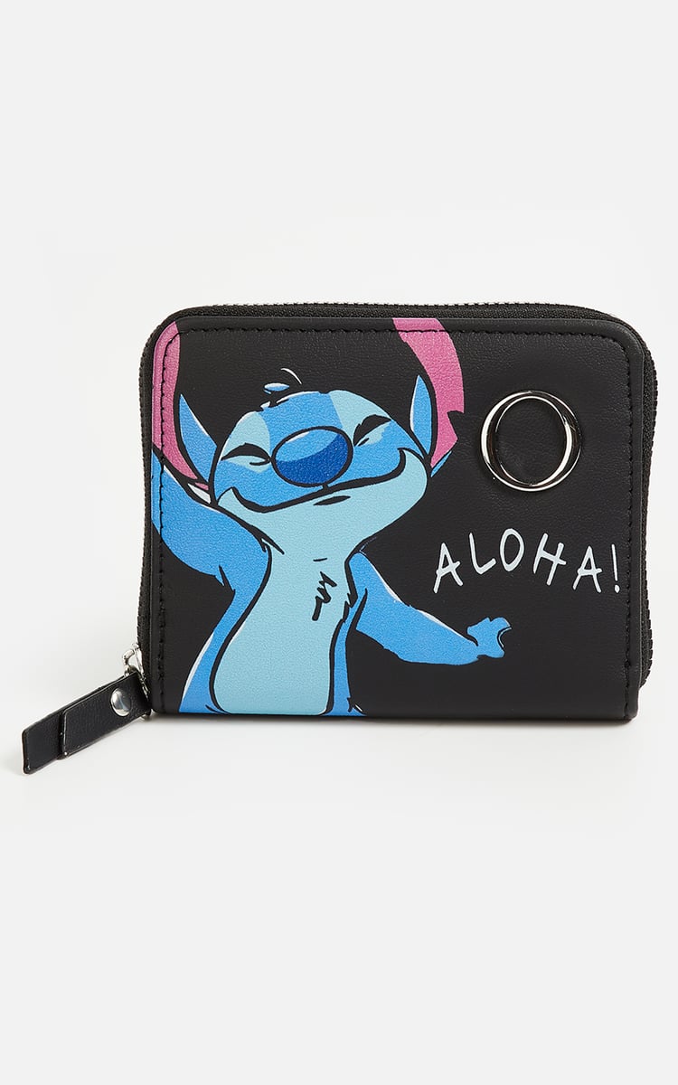 Buy Women Stitch Print Zip-Around Wallet Online at just Rs. 399.0