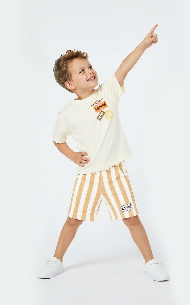 Buy Boys Cars Print Shorts Set Online at just Rs. 699.0