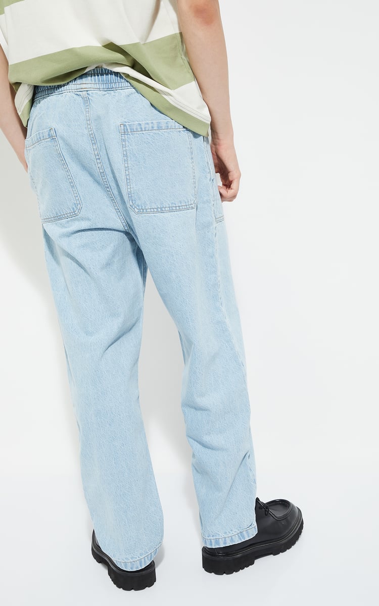 ［marno］Yves denim pants Buy URB_N Men Washed Loose Fit Denim Trousers Online at just Rs