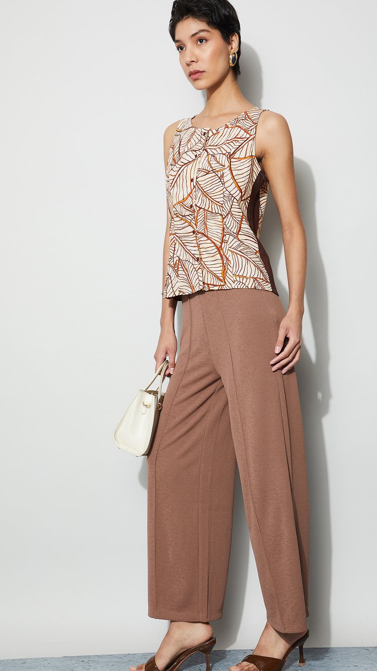 Buy CODE Botanical Print Top from CODE at just INR 1199.0