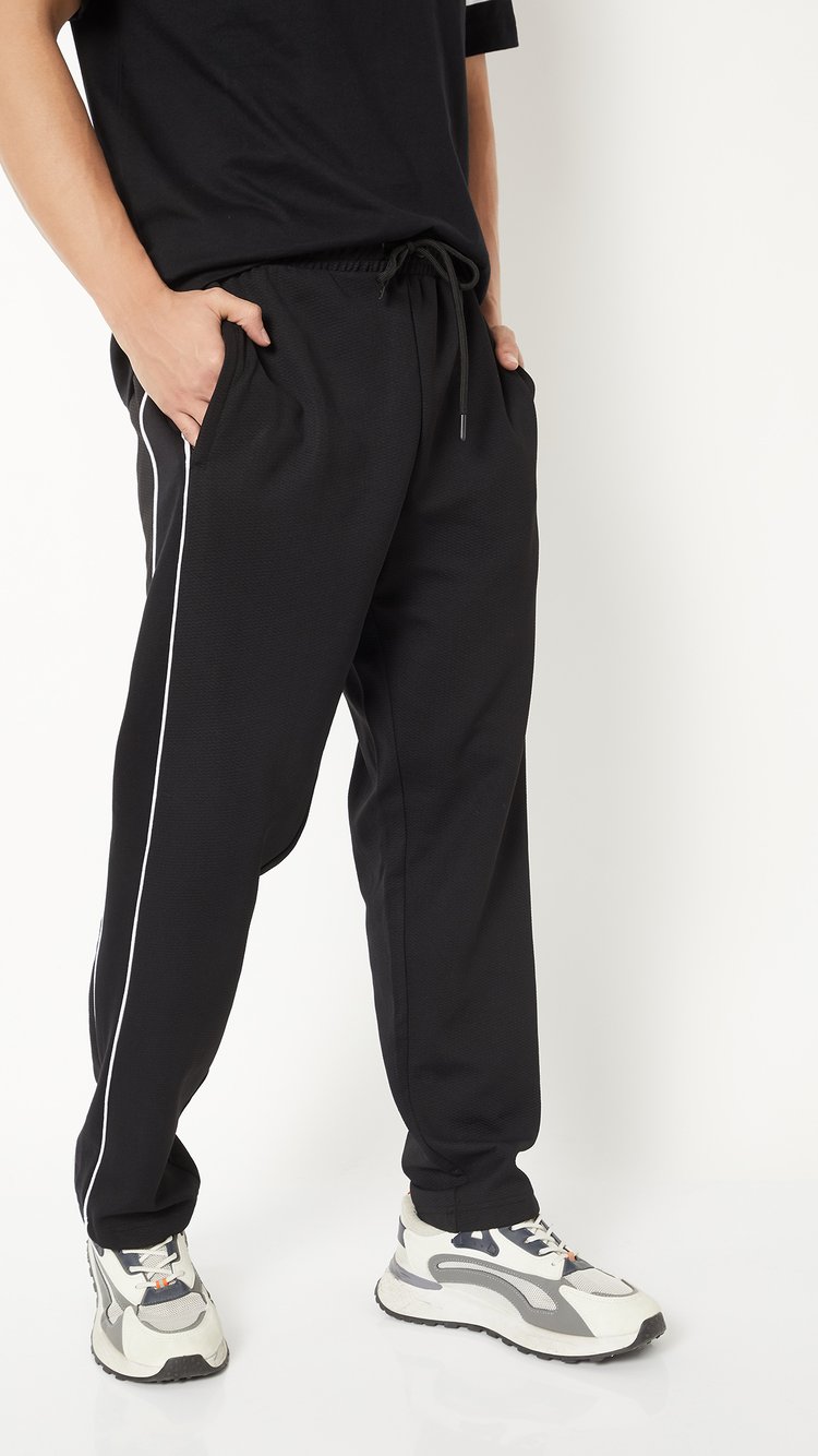 Buy Men Side Stripes Sports Track Pants Online at just Rs. 1299.0