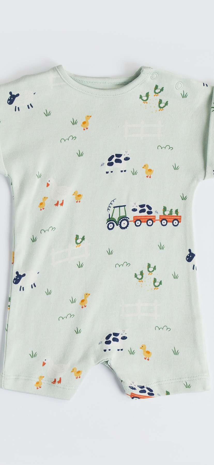 Buy Juniors Assorted Romper with Snap Buttons - Pack of 2 from