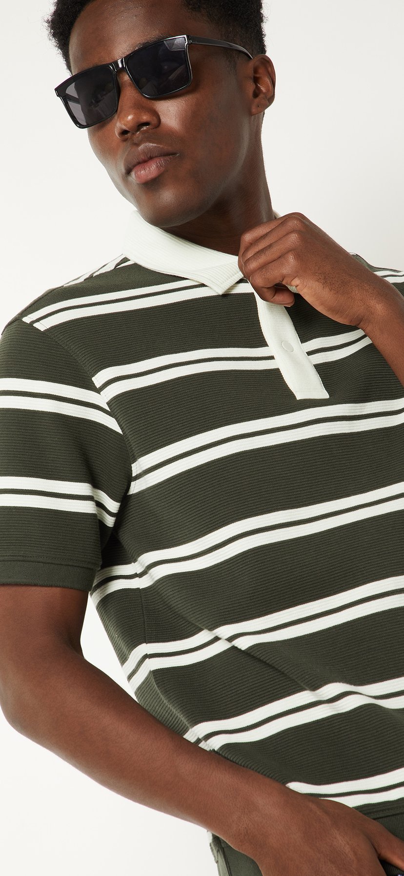 トップス NEVERTRUST polo shirt 1000016017963-Green-GREEN-