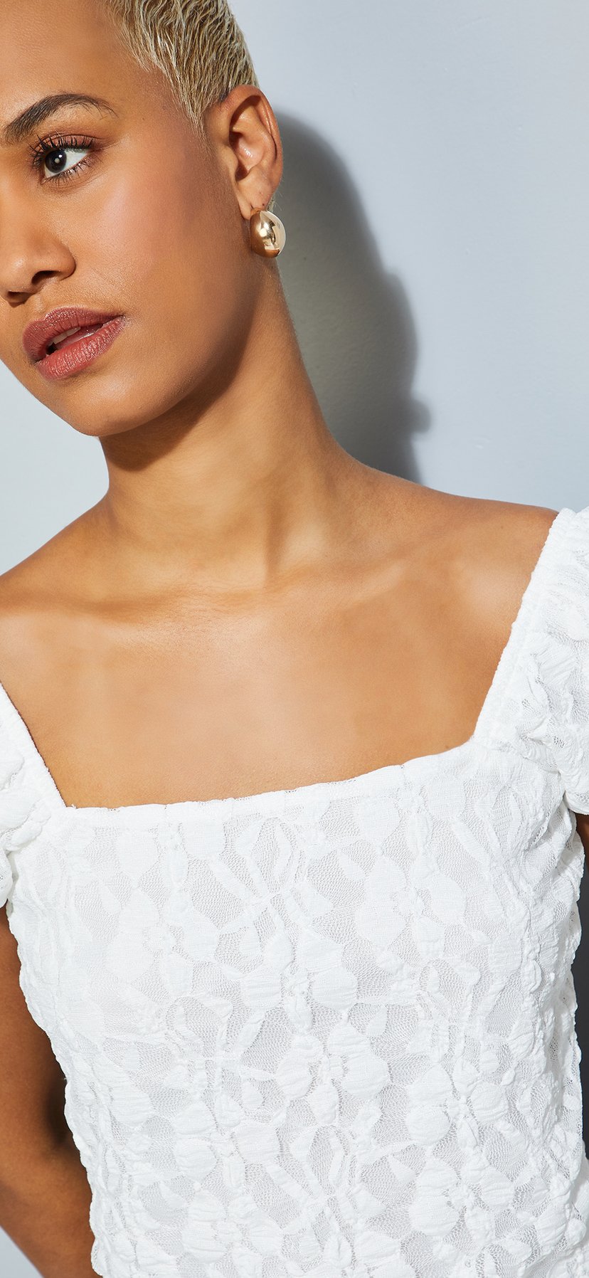 トップス andmary Sophia layered tops Buy ALAYA F x URB_N Women Lace Crop Top Online at just Rs. 599.0
